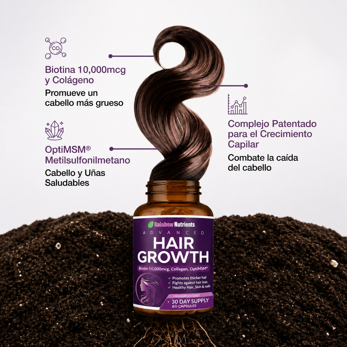 HAIR GROWTH – FUERZA, DENSIDAD Y CRECIMIENTO CAPILAR