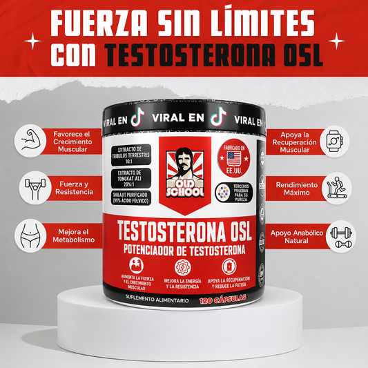 Suplemento Turkesterona Old School 120 Caps