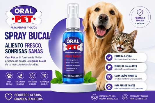 Oral Pet Spray Bucal