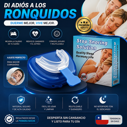 Dile Adiós a los Ronquidos | Placa Anti Ronquidos y Bruxismo